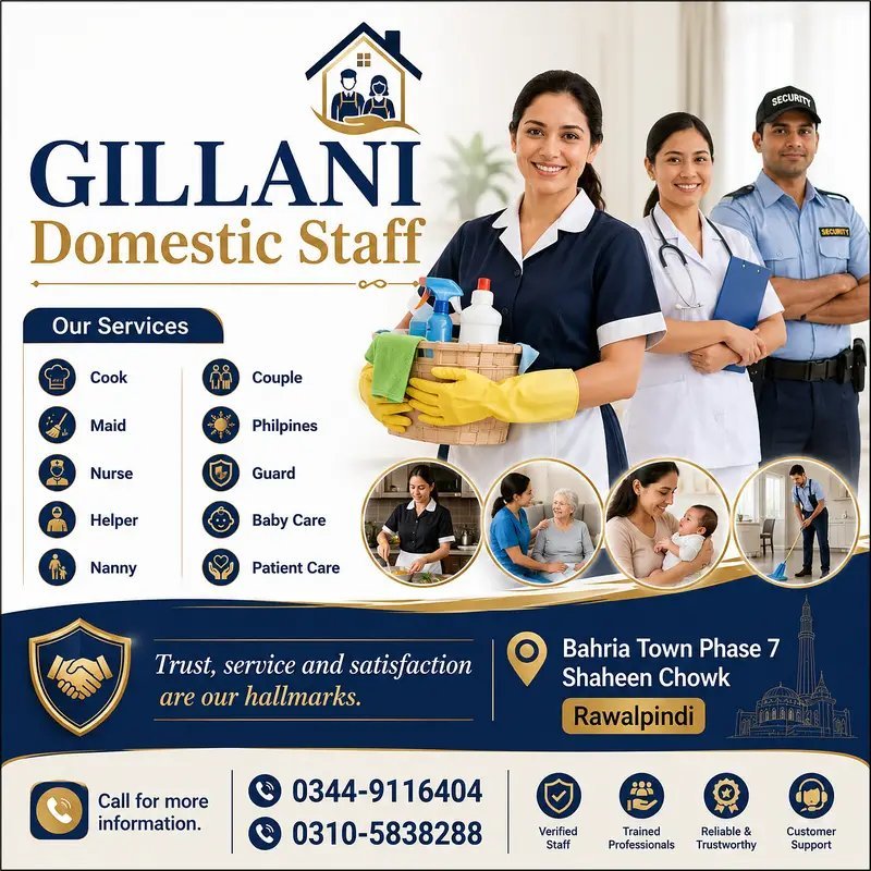 Gillani Domestic Staff