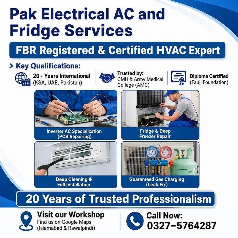 Pak Electrical Ac & Fridge Services