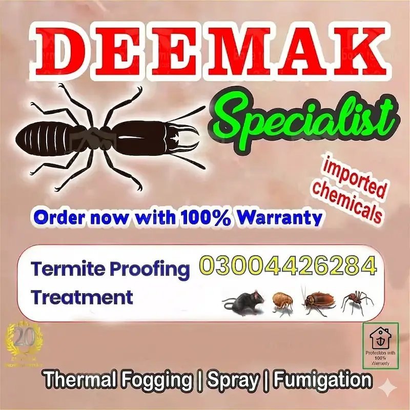 Cockroach Spray/Pest Control/Termite Control/Deemak Control/Buds Bugs