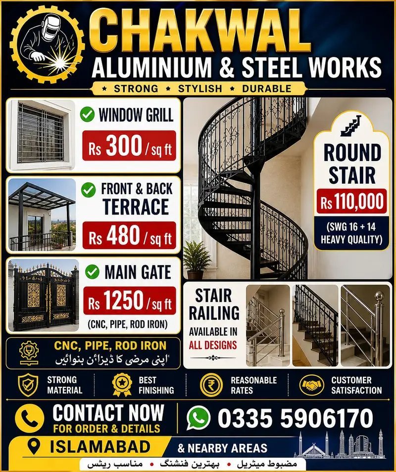 Chakwal Welding Steel Works And Fabrication