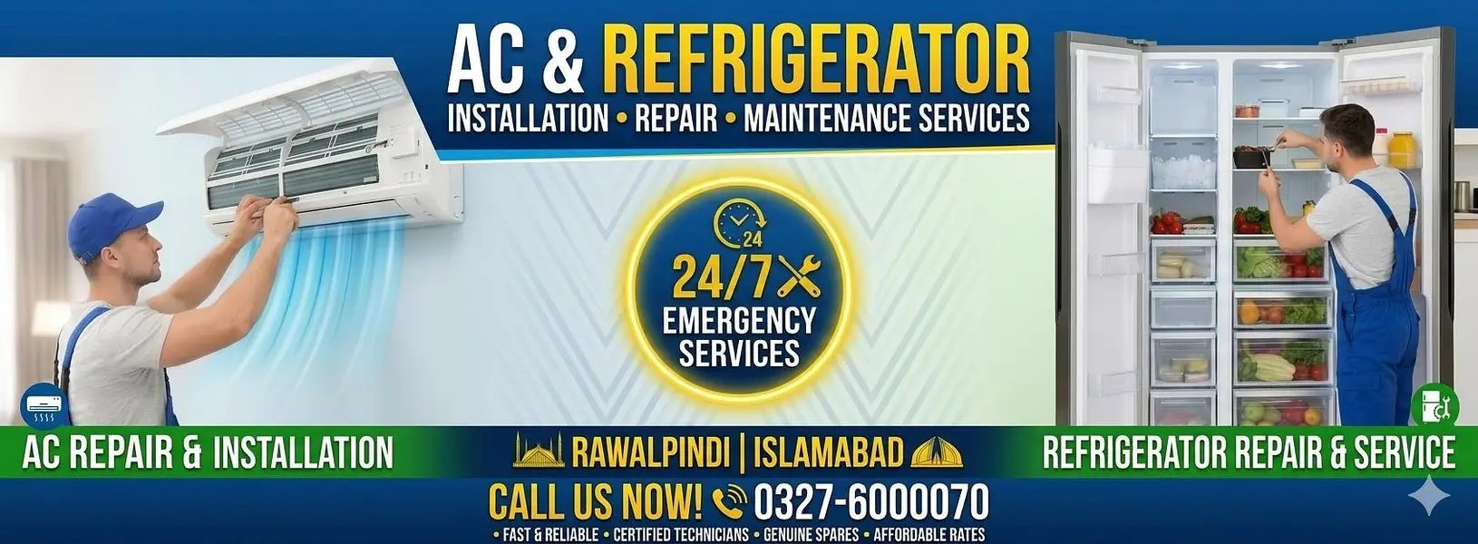 Ac Refrigerator Installation Repair Services