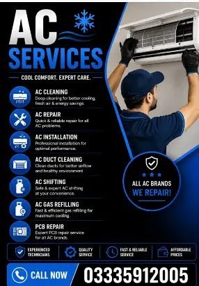 Ac Services | Repair, Installation & Gas Refilling