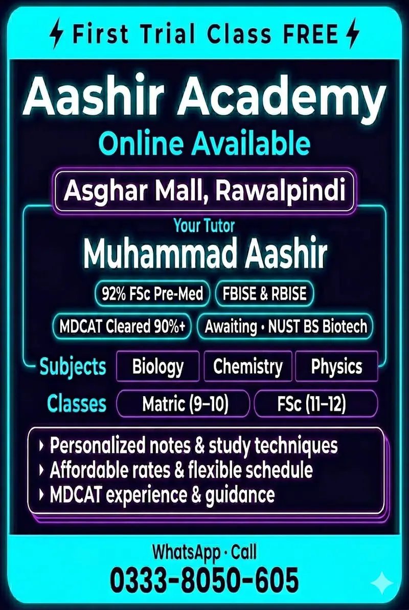 Free Trial Class Teaching Bio Chem Phy