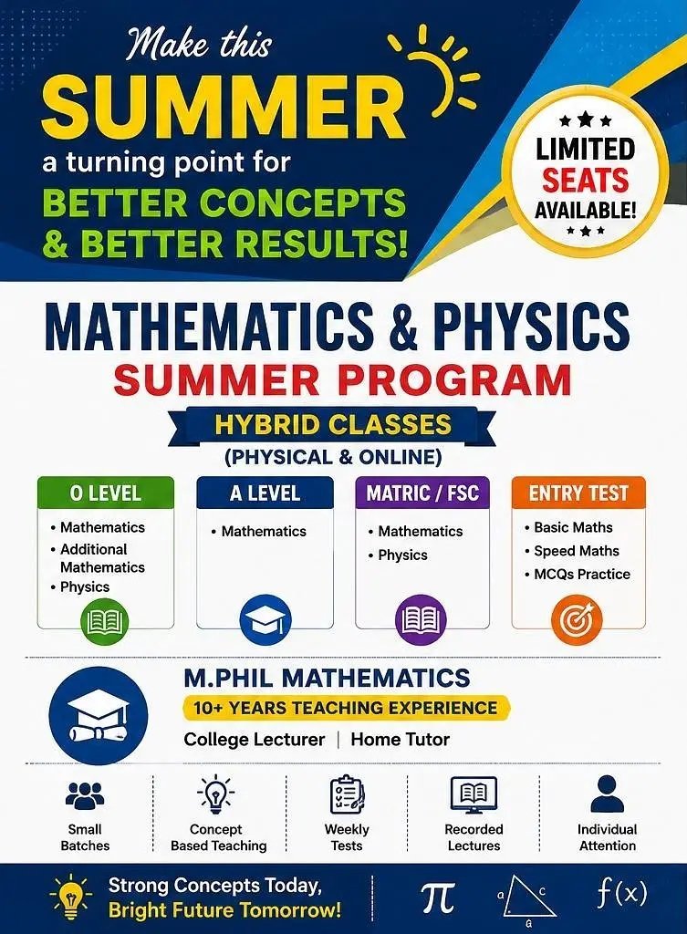 Igcse O Levels Matric A Levels Fsc Tuition