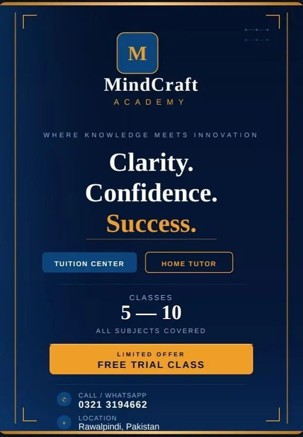 Home Tutor And Tution Center